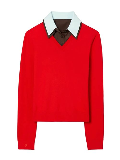 V-neck sweater TORY BURCH | 171870679